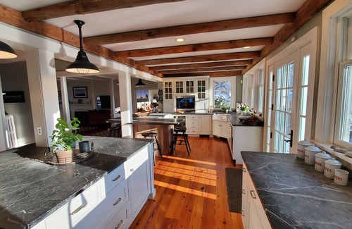 Canandaigua House | 1818 Modern Farm House with Pool, Hot Tub and a large permanent dock on the lake