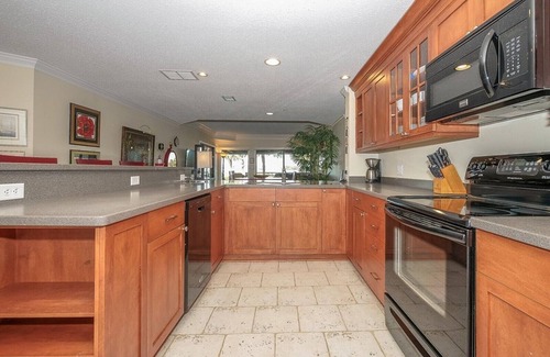 South Beach Villa | 1848 Beachside Tennis ~ 1st Floor Renovated Villa with Direct Walkout to Beach!