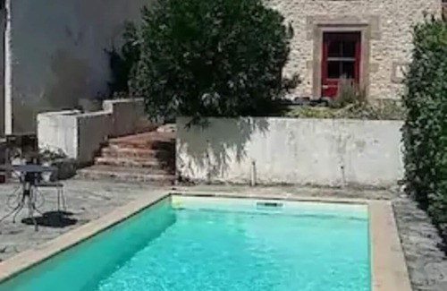 Charpey House | 1850 Traditional Stone House with secured pool