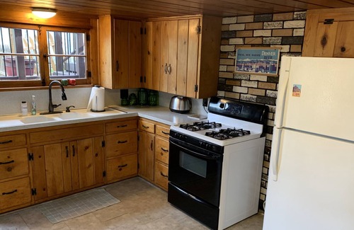 Evergreen Cabin | 1914 Lake Cabin in the Mountains: Walkable to downtown, golf course, and trails