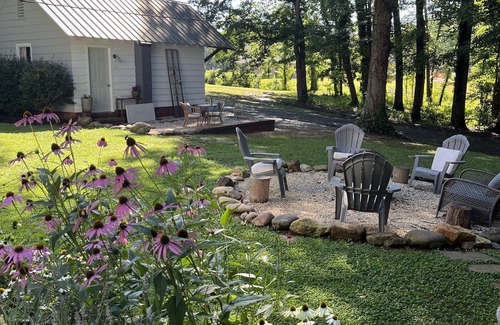 Winston - Salem Cottage | 1930’s Guest Cottage and Vintage Shop with 1/2 Bath and Full Bed