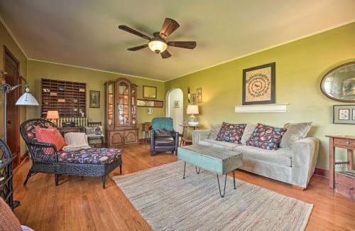Three Oaks House | 1940s Farm Cottage with Fire Pit, 4 Mi to Lake