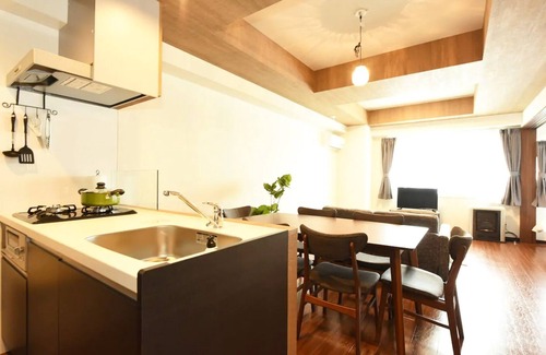 Shiroishi Apartment | 1954Free Home WiFi 2 Bedroom apartment - Hills Garden Hondori Room 401/Sapporo Hokkaidō