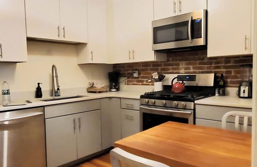 Federal Hill Apartment | 19th Century Spacious Schoolhouse Apartment