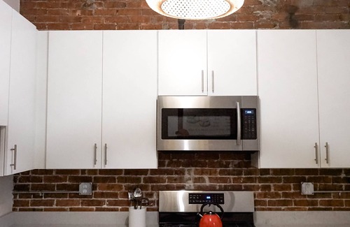 Federal Hill Apartment | 19th Century Spacious Schoolhouse Apartment