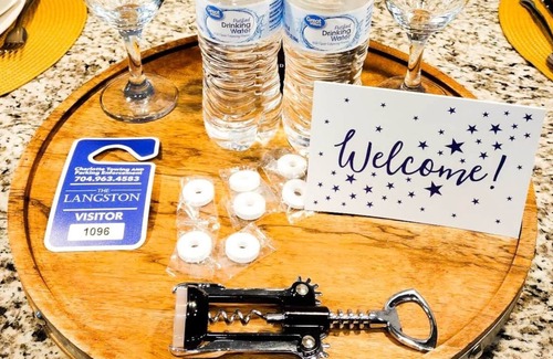 Charlotte Apartment | 1Br/1Ba, WorkSpace, Wine,Uptown, Near Stadiums 318