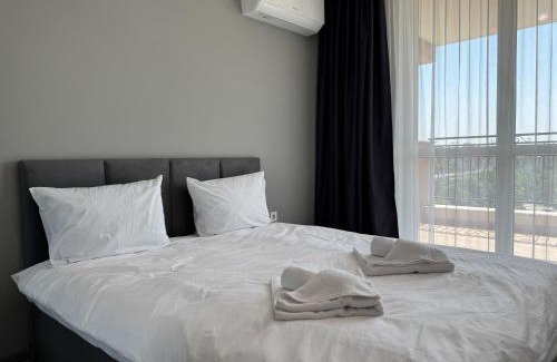Plovdiv Apartment | 1BR Apartment with Panoramic View Balcony and Designated Parking Space