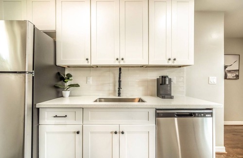 Neartown Apartment | 1BR Gem Free Parking 5 mins to Houston Museum