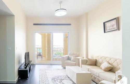 Al Hamra Village Apartment | 1BR Getaway in RAK l Balcony , Pool and Gym Access