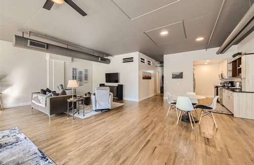 LoDo Apartment | 1BR LoDo 30+: Warehouse Loft Parking, Gym, Rooftop