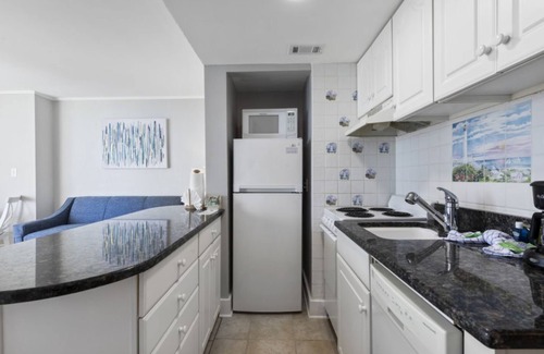 Myrtle Beach Condo | 1BR Meridian Plaza Condo | Ocean View 🏊 Pool 🏊