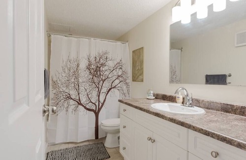 Fort McMurray Apartment | 1BR w/ King Bed | Free Parking | Self-Check In