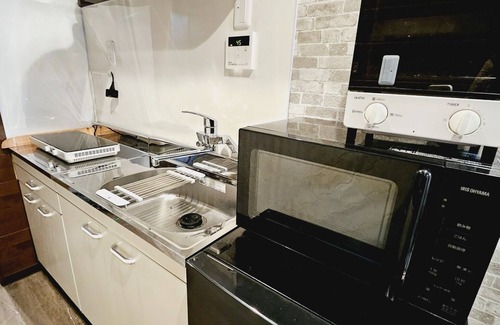 Uzumasa Apartment | 1F1 double bed 1single bed1 sofa bedkitchen - Hanazono Stay 1F A/Kyoto Kyōto