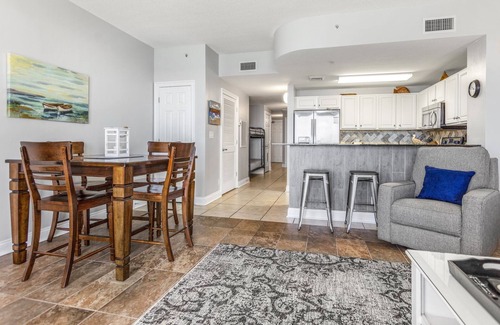 Panama City Beach Condo | 1PM Early Check In! Beachfront! Walk to Pier Park! Beach Chair Service included
