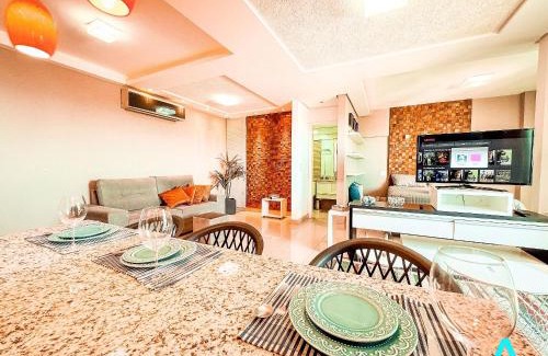 Goiania Apartment | 1Q Luxo | Jardim Goiás | 900m Shopping Flamboyant | Piscina & Academia | Portaria 24h | Cozinha Completa | Garagem