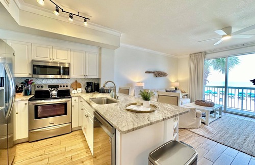 Miramar Beach Condo | 1st Floor! CELADON BEACH ~$1190 Sept 6-13 ~2 Private Parking Spaces~FREE Beach Chair Service!