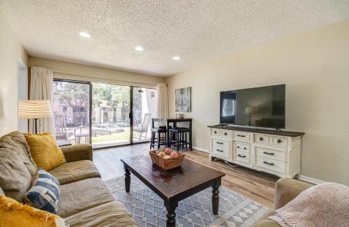 Walden on Lake Conroe Apartment | 1st-Floor Condo in Walden Walk to Pool and Lake!