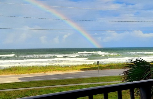 Ormond-by-the-Sea Condo | 2/2 Direct Oceanfront w/Oversized Balcony/WIFI/Pool/Quiet Area