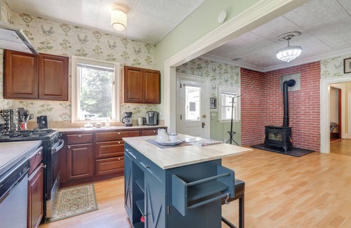 Brownville House | 2-Acre Property: Victorian Home in Brownville!