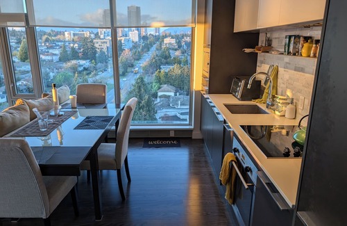 Marpole Apartment | 2 BDRM 2 BATH Penthouse Amazing Views on Skytrain Close to Downtown and Airport