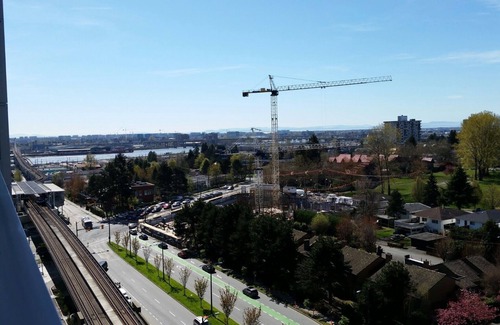 Marpole Apartment | 2 BDRM 2 BATH Penthouse Amazing Views on Skytrain Close to Downtown and Airport