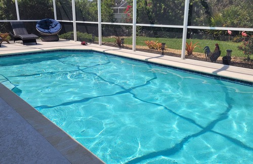 Rotonda Lakes House | 2 Bed 2 Bath Heated Pool Vacation House, Very Private