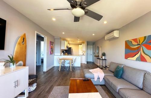 Pacific Beach Apartment | 2 bed 2 bath penthouse condo with AC and Ocean Views