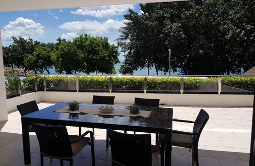 North Ward Apartment | 2 bed/2 bath Strand Stunner with ocean views.