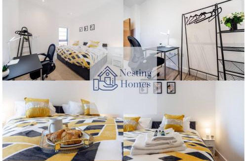Woolwich Riverside Apartment | 2 Bed Oasis London Flat-O2-Excel-Canary Wharf- Shops- Trains -Free Parking,Wifi 500mb & Flex Check In