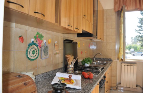 Gualdo Tadino Apartment | 2 bed room apartment, living room with fireplace