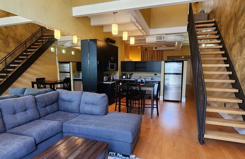 The Villas Condo | 2-Bedroom, 2-Story Santana Row Loft with Stunning Views