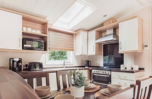 Caerwys Ski Chalet | 2 bedroom accommodation in Caerwys, Flintshire