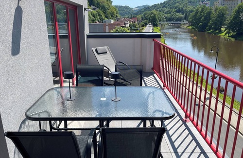 Zelezny Brod Apartment | 2-bedroom apartment in Bohemian Paradise with Free bikes