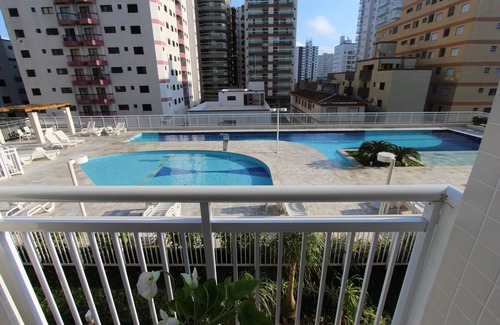 Vila Assuncao Apartment | 2 bedroom apartment, 1 suite, swimming pool, 700mb Internet, court