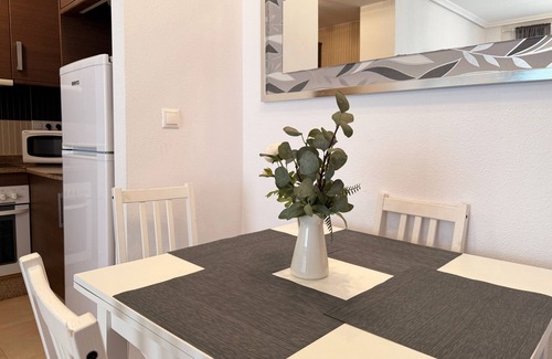 Punta Prima Apartment | 2 bedroom apartment with sea views and swimming pool in Punta Prima, Torrevieja
