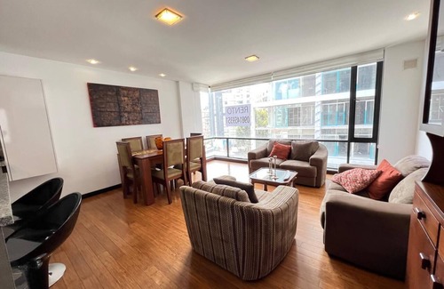 Financial District Apartment | 2-bedroom apartment in delightful Quito with WiFi, fitness room