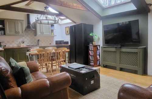 Redruth House | 2 bedroom barn conversion on smallholding with alpacas, goats and pigs