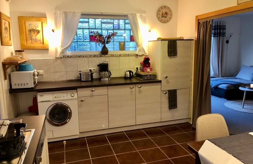 Steinbeck an der Luhe House | 2 bedroom bungalow with kitchen, dining and living room with garden & terrace