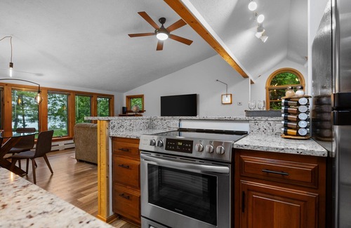 Suttons Bay Apartment | 2 Bedroom Carriage House with view of Suttons Bay
