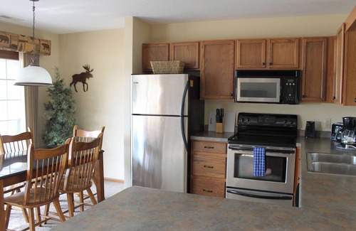 Eagle River Condo | 2 bedroom condo, great view of Duck Lake