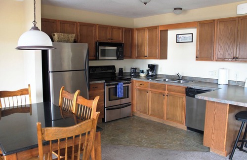Eagle River Condo | 2 bedroom condo, great view of Duck Lake