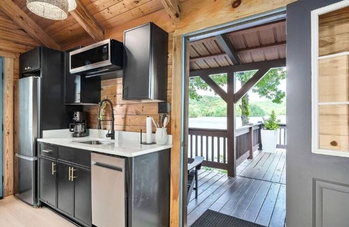 Allons Cabin | 2 Bedroom Fox Den Cabin 12 - 2 bedrooms, Sleep sofa and a kitchenette