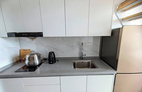 Weihai Apartment | 2-bedroom loft, with kitchen, and supreme sea view
