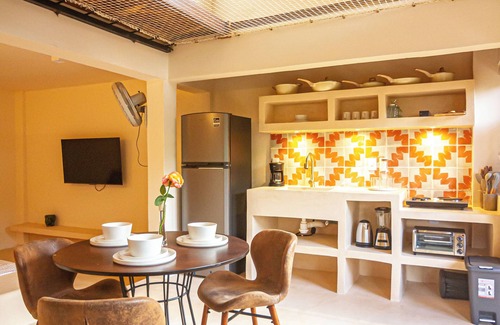 Mazunte Apartment | 2 bedroom loft with private garden