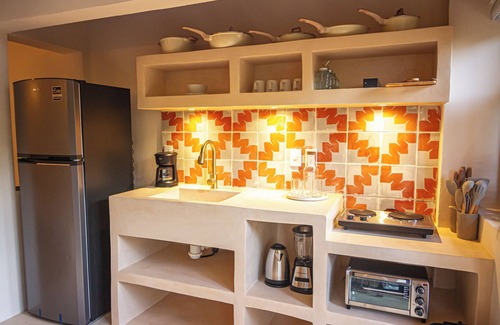 Mazunte Apartment | 2 bedroom loft with private garden