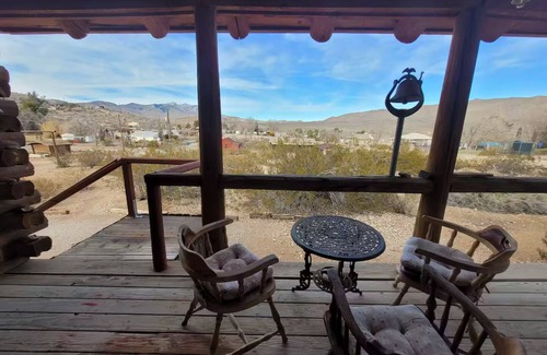 Goodsprings House | 2 Bedroom Log Home Near Las Vegas