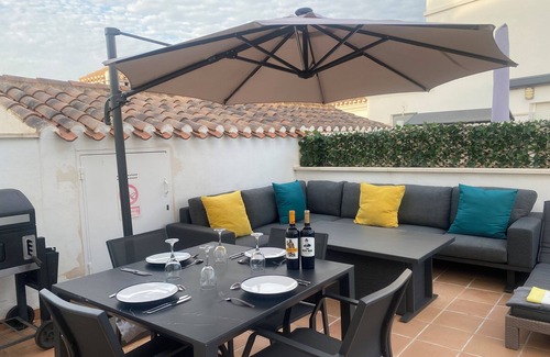 Roldan Apartment | 2 bedroom Penthouse apartment overlooking pool, lake and golf course.