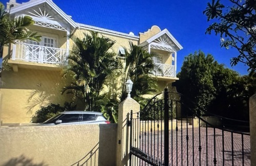 Fitts Village House | 2 Bedroom Town House with Pool opposite the beach West Coast St James Barbados.