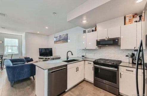 West Colfax Apartment | 2 bedroom townhome with rooftop patio & scenic views