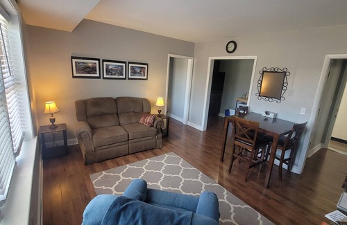 Luverne Apartment | 2 Bedroom Travelers Suite with Queen and Full Bed